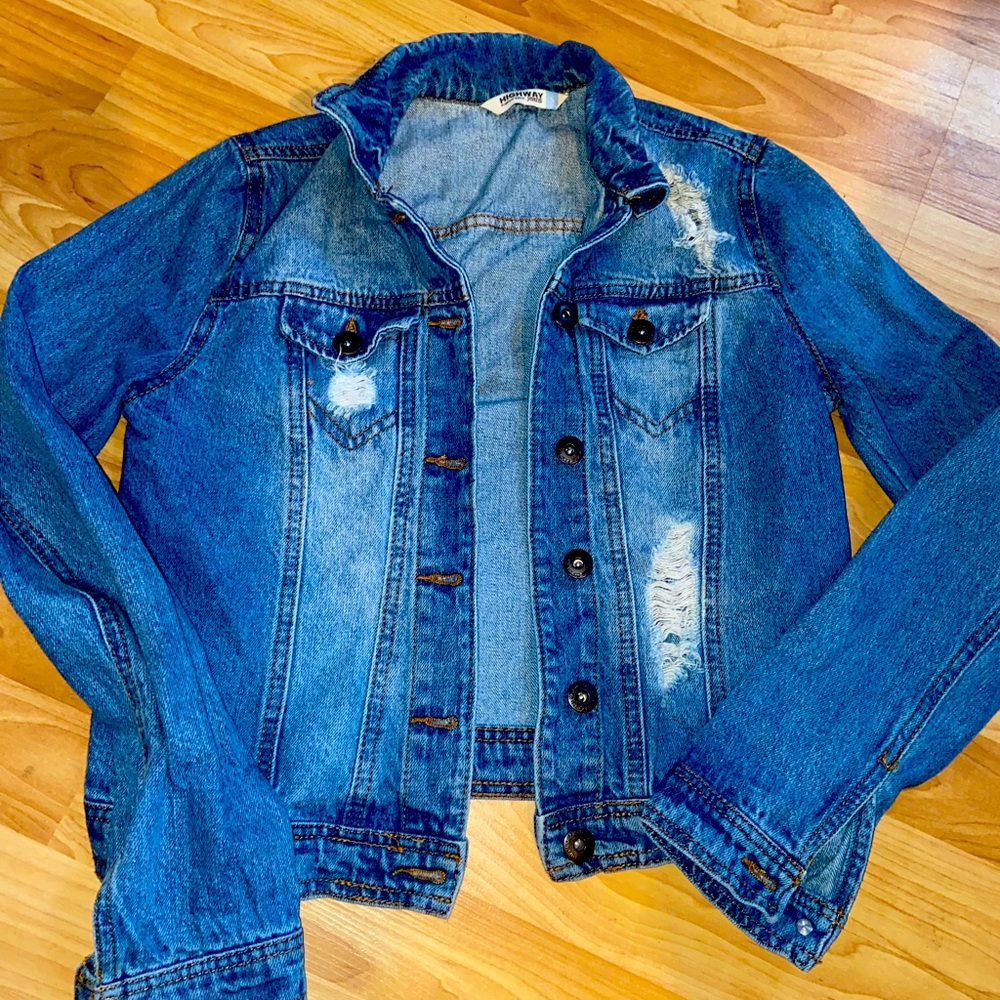 S, Highway Jeans, jean jacket.